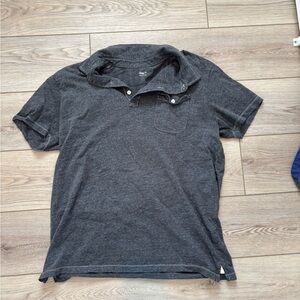 Men's Gray Polo Shirt